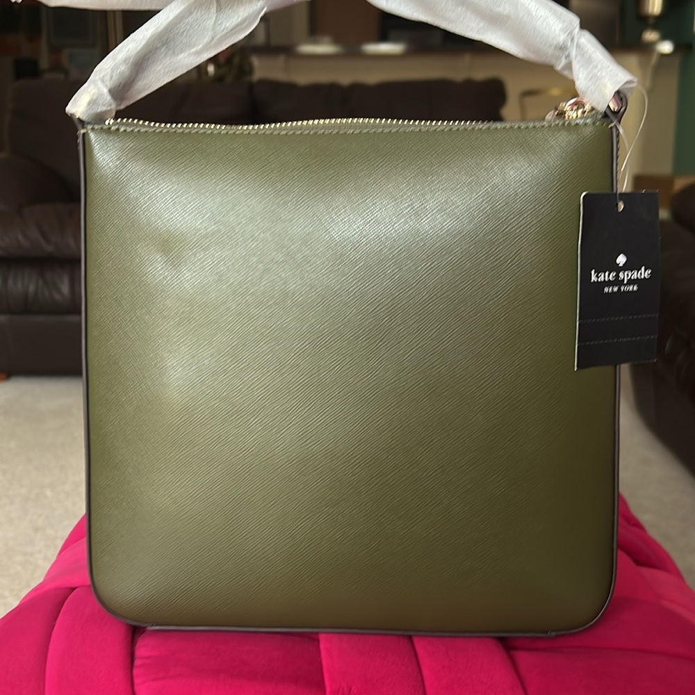 kate spade Olive Green Crossbody Bag - Picture 3 of 10